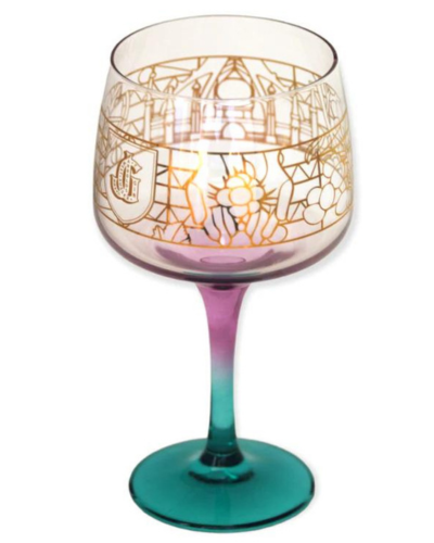 Jarrold's Decorative Coppa Glass